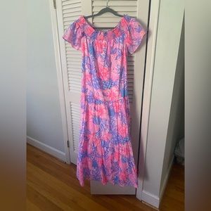 Lilly Pulitzer Desi off the shoulder dress